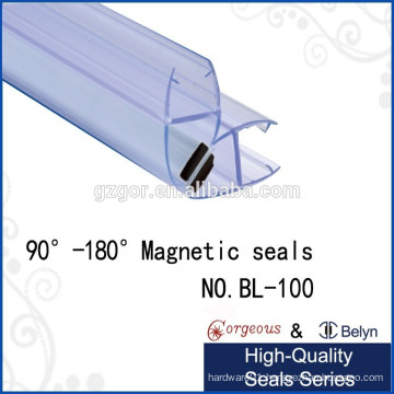 Magnetic seal used for 90 & 180 magnetic seal for shower door